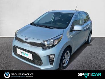 SPOTICAR Kia Picanto 1.0 67ch Active Occasion - Citadine Essence Bleu - Saint Doulchard - 1203915579_1