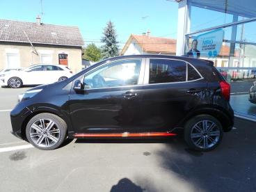 SPOTICAR Kia Picanto 1.2 84ch Gt Line Occasion - Citadine Essence Noir Ebène - Morigny Champigny - 1203918353_2