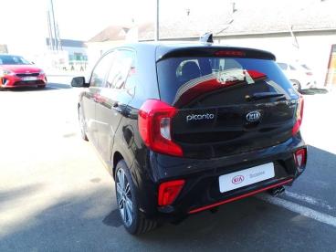 SPOTICAR Kia Picanto 1.2 84ch Gt Line Occasion - Citadine Essence Noir Ebène - Morigny Champigny - 1203918353_3