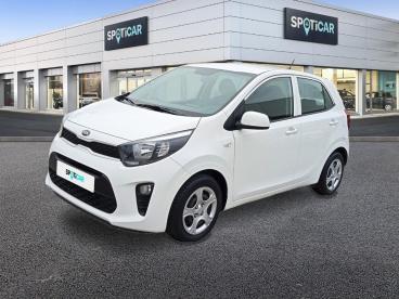 SPOTICAR Kia Picanto 1.0 67ch Motion Occasion - Citadine Essence Blanc - Hyeres - 1203925421_1