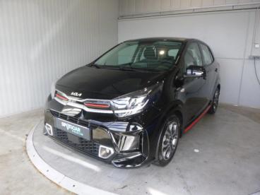 SPOTICAR Kia Picanto 1.2 Dpi 84ch Gt Line Occasion - Citadine Essence Noir Ebene Métallisé - Sainte Genevieve Des Bois - 1203967521_1