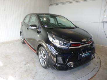 SPOTICAR Kia Picanto 1.2 Dpi 84ch Gt Line Occasion - Citadine Essence Noir Ebene Métallisé - Sainte Genevieve Des Bois - 1203967521_3