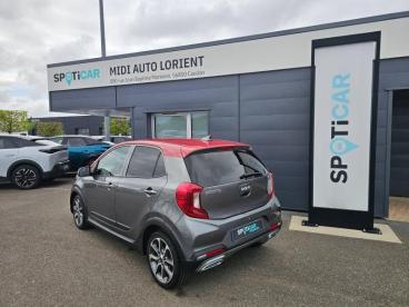 SPOTICAR Kia Picanto 1.2 Dpi 84 X-line Cuir Tissu / Jantes Alu / Camera Occasion - Citadine Essence Gris - Caudan - 1203989725_2