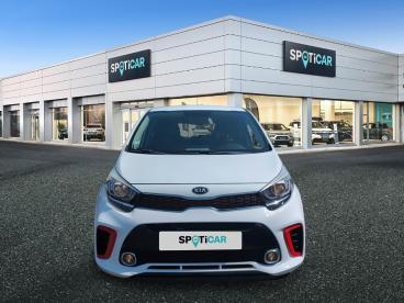 SPOTICAR Kia Picanto 1.2 84ch Gt Line Occasion - Citadine Essence Blanc - Ajaccio - 1204039519_2