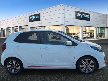 SPOTICAR Kia Picanto 1.2 84ch Gt Line Occasion - Citadine Essence Blanc - Ajaccio - 1204039519_4