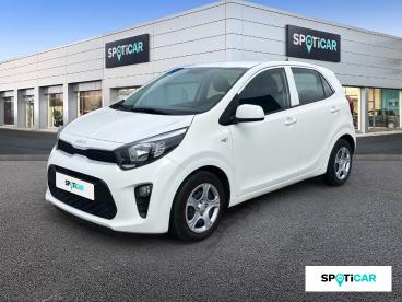 SPOTICAR Kia Picanto 1.0 Dpi 67ch Active Occasion - Citadine Essence Blanc - Limoges - 1204128870_1