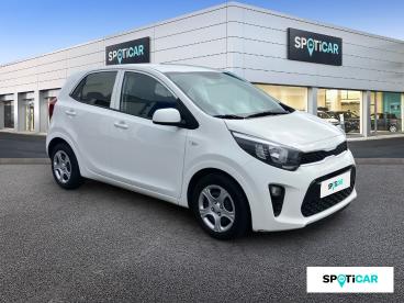 SPOTICAR Kia Picanto 1.0 Dpi 67ch Active Occasion - Citadine Essence Blanc - Limoges - 1204128870_3