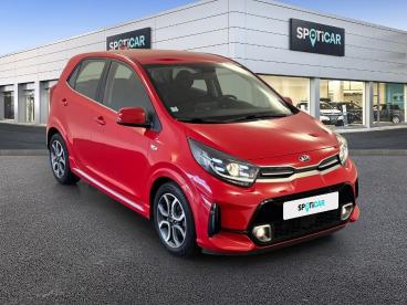 SPOTICAR Kia Picanto 1.2 Dpi 84ch Gt Line Bvma5 Occasion - Citadine Essence Rouge Grenat Métallisé - Dechy - 1204145437_1