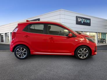 SPOTICAR Kia Picanto 1.2 Dpi 84ch Gt Line Bvma5 Occasion - Citadine Essence Rouge Grenat Métallisé - Dechy - 1204145437_5
