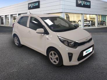 SPOTICAR Kia Picanto 1.0 Dpi 67ch Active Occasion - Citadine Essence Blanc - Lannion - 1204145853_3