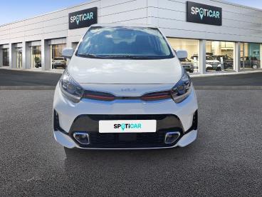 SPOTICAR Kia Picanto 1.2 Dpi 84ch Gt Line Bvma5 Occasion - Citadine Essence Blanc - Saint Brieuc - 1204148830_2