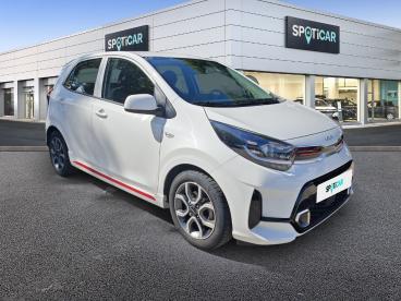 SPOTICAR Kia Picanto 1.2 Dpi 84ch Gt Line Bvma5 Occasion - Citadine Essence Blanc - Saint Brieuc - 1204148830_3