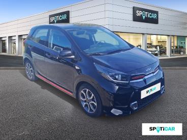 SPOTICAR Kia Picanto 1.2 Dpi 84ch Gt Line Occasion - Citadine Essence Noir Ebene Métallisé - Limoges - 1204179272_3