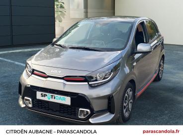 SPOTICAR Kia Picanto 1.2 Dpi 84ch Gt Line Occasion - Citadine Essence Blanc - Aubagne - 1204228748_1