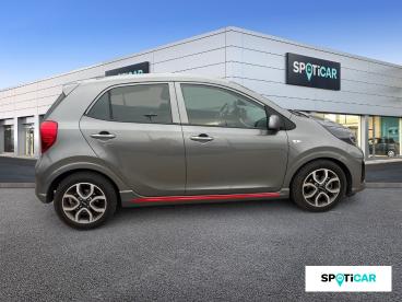 SPOTICAR Kia Picanto 1.2 Dpi 84ch Bvm5 Gt Line Occasion - Citadine Essence Gris - Nice - 1204231635_4