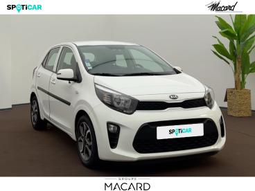 SPOTICAR Kia Picanto 1.0 67ch Urban Edition Euro6d-t Occasion - Citadine Essence Blanc - Montauban - 1204233030_3