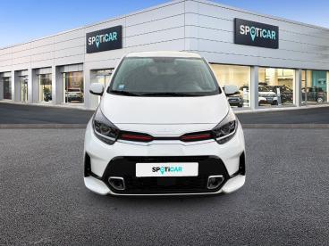 SPOTICAR Kia Picanto 1.0 T-gdi 100ch Bvm5 Gt Line Premium Occasion - Citadine Essence Blanc - Montmorot - 1204233378_2