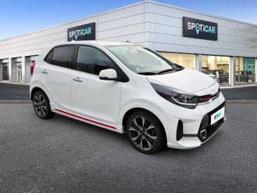SPOTICAR Kia Picanto 1.0 T-gdi 100ch Bvm5 Gt Line Premium Occasion - Citadine Essence Blanc - Montmorot - 1204233378_3