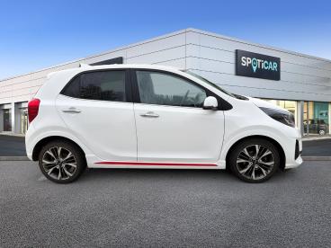 SPOTICAR Kia Picanto 1.0 T-gdi 100ch Bvm5 Gt Line Premium Occasion - Citadine Essence Blanc - Montmorot - 1204233378_4