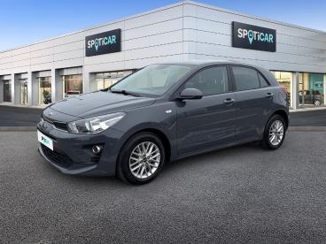 SPOTICAR Kia Rio 1.0 T-gdi 100ch Active Occasion - Citadine Essence Gris Magnétique Métallisé - Reims - 1203689122_1