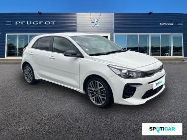 SPOTICAR Kia Rio 1.0 T-gdi 120ch Mhev Gt-line Premium Dct7 Occasion - Citadine Hybride Blanc - Limoges - 1203713176_3