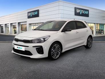 SPOTICAR Kia Rio Gt Line Premium T-gdi 120 Mhev Bvm6 Occasion - Citadine Essence Blanc - Beziers - 1203738118_1