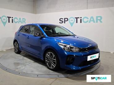 SPOTICAR Kia Rio 1.0 T-gdi 120 Ch Mhev Dct7 Gt-line Premium Occasion - Citadine Essence Bleu Fonce - Sainte Bazeille - 1203742892_3