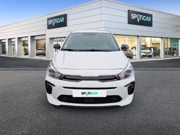 SPOTICAR Kia Rio 1.0 T-gdi 100ch Mhev Gt-line Ibvm6 Occasion - Citadine Hybride Blanc - Le Mans - 1203791360_2