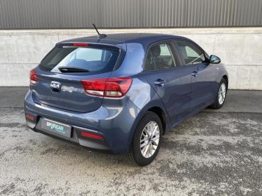 SPOTICAR Kia Rio 1.0 T-gdi 100ch Active Business Occasion - Citadine Essence Bleu Denim Métallisé - Vitre - 1203848639_4