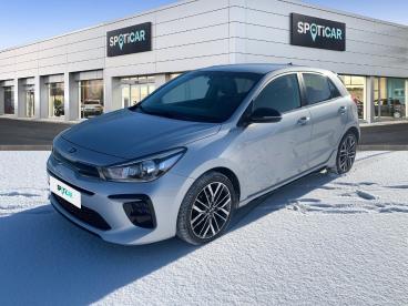 SPOTICAR Kia Rio 1.0 T-gdi 100ch Isg Gt Line Euro6d-t Occasion - Citadine Essence Gris Aluminium - La Chapelle Longueville - 1203868632_1