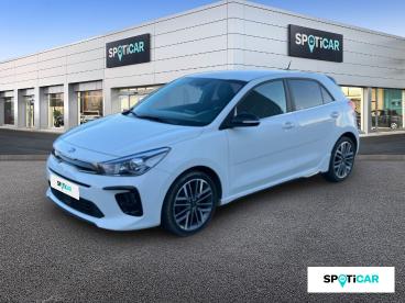 SPOTICAR Kia Rio 1.0 T-gdi 100ch Mhev Gt-line Ibvm6 Occasion - Citadine Hybride Blanc - Limoges - 1203874239_1