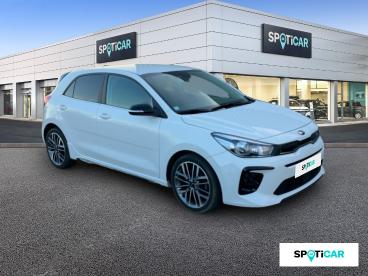 SPOTICAR Kia Rio 1.0 T-gdi 100ch Mhev Gt-line Ibvm6 Occasion - Citadine Hybride Blanc - Limoges - 1203874239_3