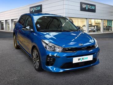 SPOTICAR Kia Rio 1.0 T-gdi 120ch Mhev Gt-line Premium Dct7 Occasion - Citadine Hybride Bleu Azur Métallisé - Dizy - 1203882987_3