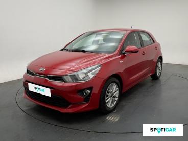 SPOTICAR Kia Rio  Occasion - Citadine Essence Rouge - Bourg En Bresse - 1203918774_1