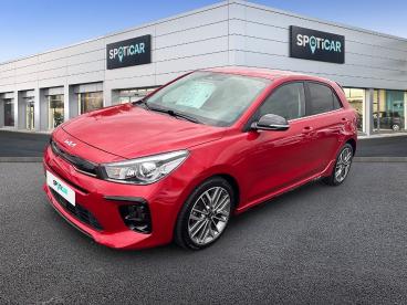 SPOTICAR Kia Rio 1.0 T-gdi 120ch Mhev Gt-line Premium Dct7 Occasion - Citadine Hybride Rouge Grenadine Métallisé - Beaurains - 1204127149_3