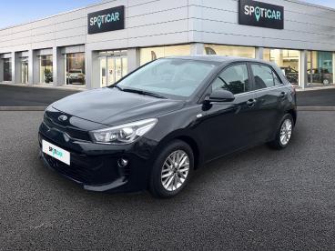 SPOTICAR Kia Rio 1.0 T-gdi 100ch Gt Line Occasion - Citadine Essence Noir Ebène - Armentieres - 1204145399_1