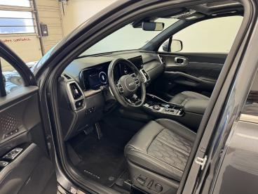 SPOTICAR Kia Sorento 1.6 T-gdi Phev 4wd Premium Auto 7-seats Occasion - Suv-4x4 Hybride Rechargeable Gris Foncé - Yvetot - 1204167321_5