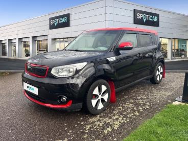 SPOTICAR Kia Soul 110ch Occasion - Suv-4x4 Electrique Noir Abyssinie / Toit Rouge - Limoges - 1203742741_1