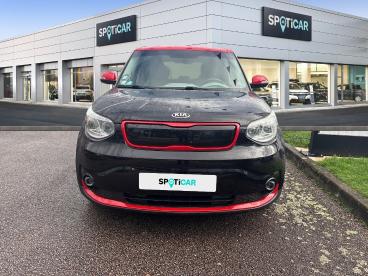 SPOTICAR Kia Soul 110ch Occasion - Suv-4x4 Electrique Noir Abyssinie / Toit Rouge - Limoges - 1203742741_2