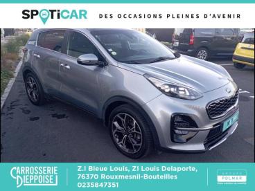 SPOTICAR Kia Sportage 1.6 Crdi 136ch Isg Gt Line 4x2 Dct7 Occasion - Suv-4x4 Diesel Gris Acier - Rouxmesnil-bouteilles - 1203742525_3
