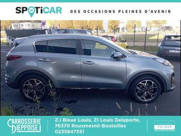 SPOTICAR Kia Sportage 1.6 Crdi 136ch Isg Gt Line 4x2 Dct7 Occasion - Suv-4x4 Diesel Gris Acier - Rouxmesnil-bouteilles - 1203742525_4