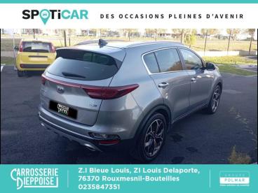 SPOTICAR Kia Sportage 1.6 Crdi 136ch Isg Gt Line 4x2 Dct7 Occasion - Suv-4x4 Diesel Gris Acier - Rouxmesnil-bouteilles - 1203742525_5