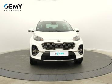 SPOTICAR Kia Sportage 1.6 Crdi 115 Isg 4x2 Bvm6 Gt Line Occasion - Suv-4x4 Diesel Blanc - Vannes - 1203806830_2