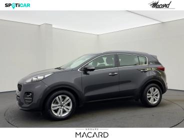 SPOTICAR Kia Sportage 1.7 Crdi 141ch Isg Active 4x2 Dct7 Occasion - Suv-4x4 Diesel Gris Anthracite - Caussade - 1203864953_1