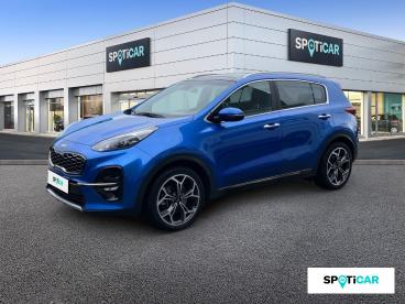 SPOTICAR Kia Sportage 1.6 Crdi 136ch Mhev Gt Line 4x2 Dct7 Occasion - Suv-4x4 Hybride Bleu Fusion - Limoges - 1203987790_1