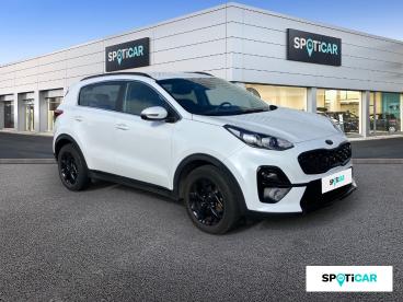 SPOTICAR Kia Sportage 1.6 Crdi 136ch Mhev Black Edition 4x2 Dct7 Occasion - Suv-4x4 Hybride Blanc Platine - Limoges - 1204001202_3