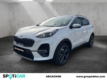 SPOTICAR Kia Sportage 1.6 Crdi 136ch Mhev Gt Line Premium 4x2 Dct7 Occasion - Suv-4x4 Hybride Blanc Sensation - La Teste De Buch - 1204003426_1