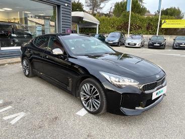 SPOTICAR Kia Stinger 2.2 Crdi 200ch Isg 4x2 Bva8 Gt Line Pp Occasion - Berline Diesel Noir - Vaison La Romaine - 1203899106_3