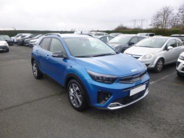 SPOTICAR Kia Stonic 1.0 T-gdi 120ch Mhev Gt Line Premium Dct7 Occasion - Suv-4x4 Hybride Bleu Azur Métallisé - Sainte Genevieve Des Bois - 1203775206_3