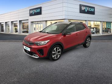 SPOTICAR Kia Stonic 1.0 T-gdi 100 Ch Bvm6 Gt Line Occasion - Suv-4x4 Essence (bbe) Signal Red/black M - Roncq - 1203877752_1